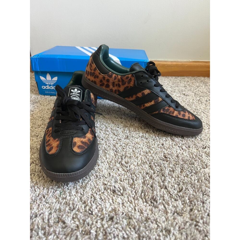Adidas Originals Samba OG W Cheetah Pack Collegiate Green JI2735 Women's 10
